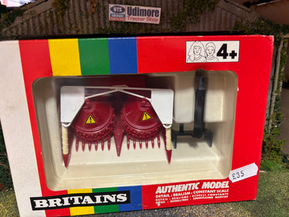 9497 Britains Kemper Champion 3000 Rotary Crop Header  1:32 BOXED obsolete