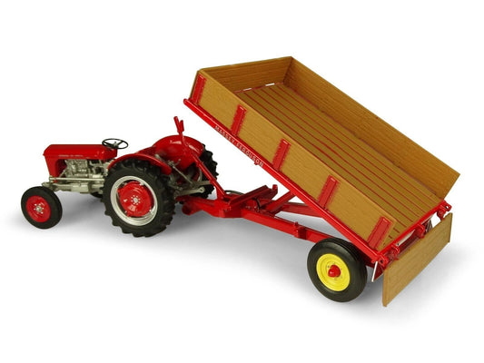 5329 Universal Hobbies Massey Ferguson 3T ton Trailer removable sides 1:32 scale DEALER box Image