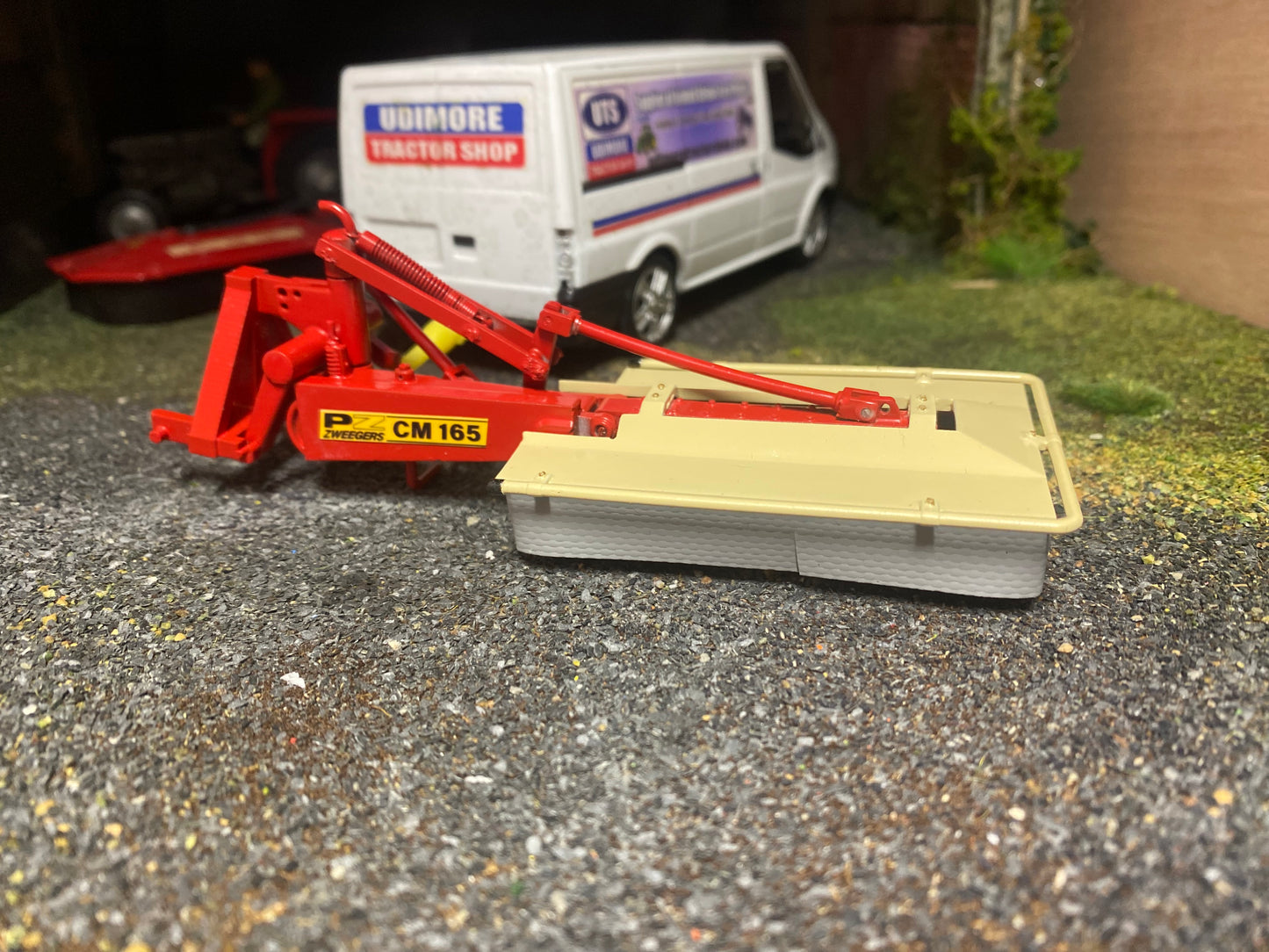 PZ CM165 drum mower Scratch Built 1:32 scale