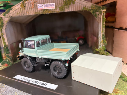 Weise Toys Unimog 406 (U84) closed hood NEW boxed in 1:32 scale Mercedes Benz