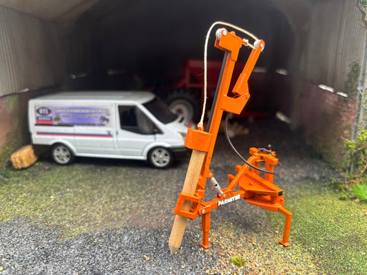 Parmiter Orange Post Driver Laser cut BRASS Scratch Built  1:32 scale BLR Models