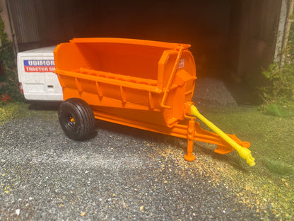 Scratch built Howard 250 mk 1  Rotaspreader scale 1:32 scale 2nd VERSION Manure muck