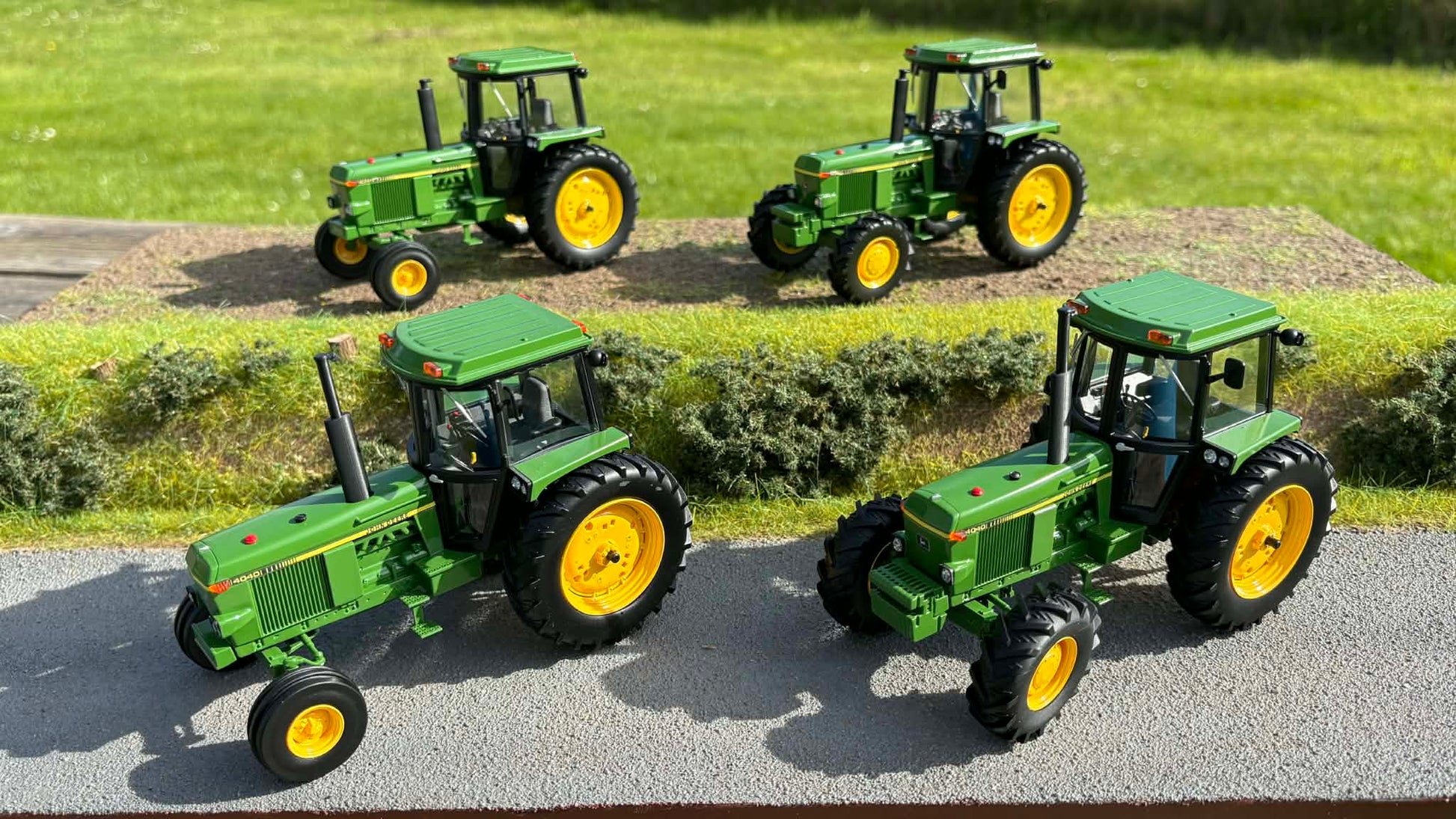 MAP Miniagripassion John Deere 4040 2WD UK Spec 1:32 scale scratch-built collector tractor