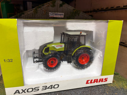Universal Hobbies CLAAS Axos 340 Tractor Dealer Box Vintage Obsolete 1:32 Scale