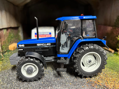 New Holland 7840 Tractor front weight Blue Roof grey chassis Tractor Conversion 1:32 scale