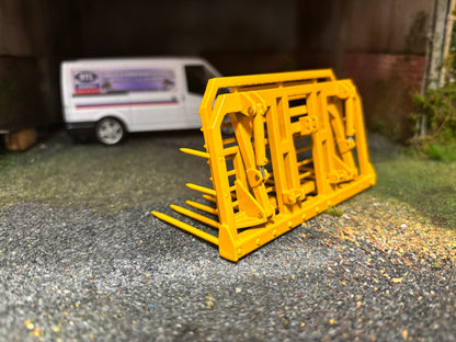 MoneyCarrie Engineering Push pull Buck Rake 3 point linkage fitting version 1:32 scale Scratchbuilt