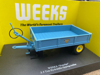 6215 Universal Hobbies Weeks Trailer 1:32 scale DEALER box Image