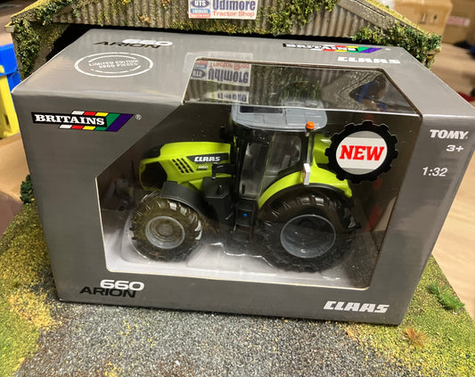 Limited Edition Britains Night Edition Claas Arion 660 Tractor 1:32 scale New BOXED 43422