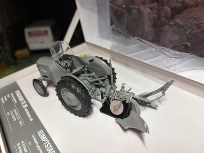 Universal Hobbies Ferguson TE-20 Tractor with Sirocco Cab & Rumptstad Plough Set UH5364 Limited Edition Obsolete 1:32 Scale