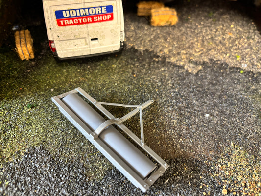 Scratch Built Field Roller 1:32 scale Cen Davies