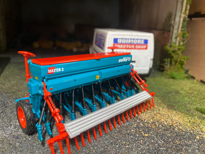 REP501 Replicagri Sulky Master 3 Seed drill Grey 1:32 scale Boxed