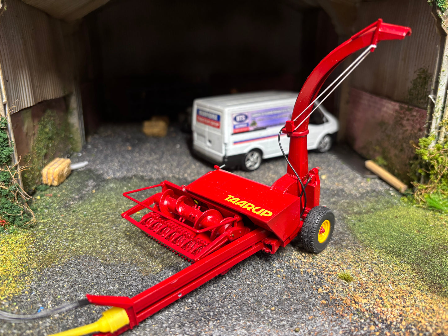 Taarup 605b Scratch built trailed Forage harvester 1:32 scale