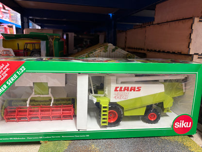 Vintage Siku 4150 CLAAS Lexion 480 Combine Harvester 1:32 Scale – Boxed Obsolete