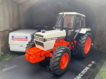 6753 Universal Hobbies David Brown 1690 4wd Tractor BOXED 1:32 scale Image
