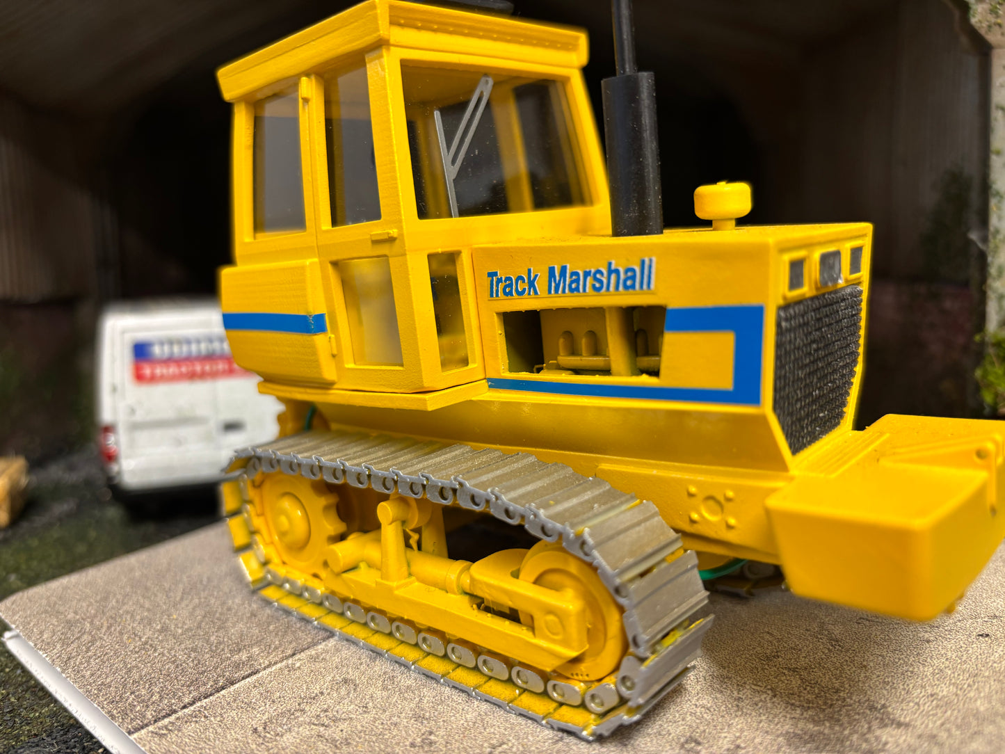 Track Marshall 155 Tractor TM155 1:32 scale Scratchbuilt