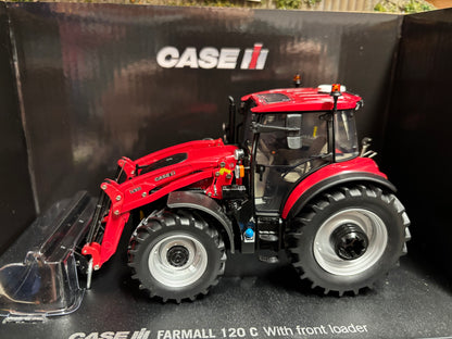Universal Hobbies CASE IH Farmall 120C Tractor with Front Loader BOXED 1:32 scale UH6822