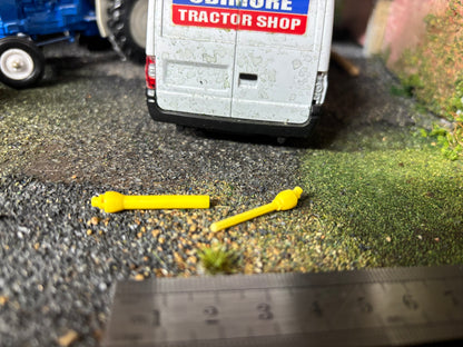 04535 Telescopic adjustable PTO Shaft 43mm - 55mm Gimbal Artisan32 Tractor farm machinery 1:32 scale