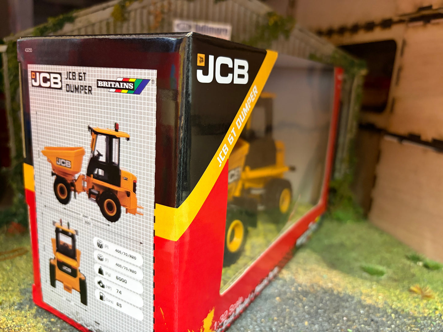 43255 Britains JCB 6T Dumper 1:32 scale New BOXED obsolete