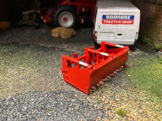 BRASS Scratchbuilt Shear Grab Block Cutter 3 ram version  1:32 scale Handbuilt Perfect 32 loader
