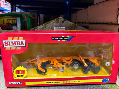Vintage Britains 40996 Simba Solo 330 Cultivator 1:32 Scale – Boxed Obsolete