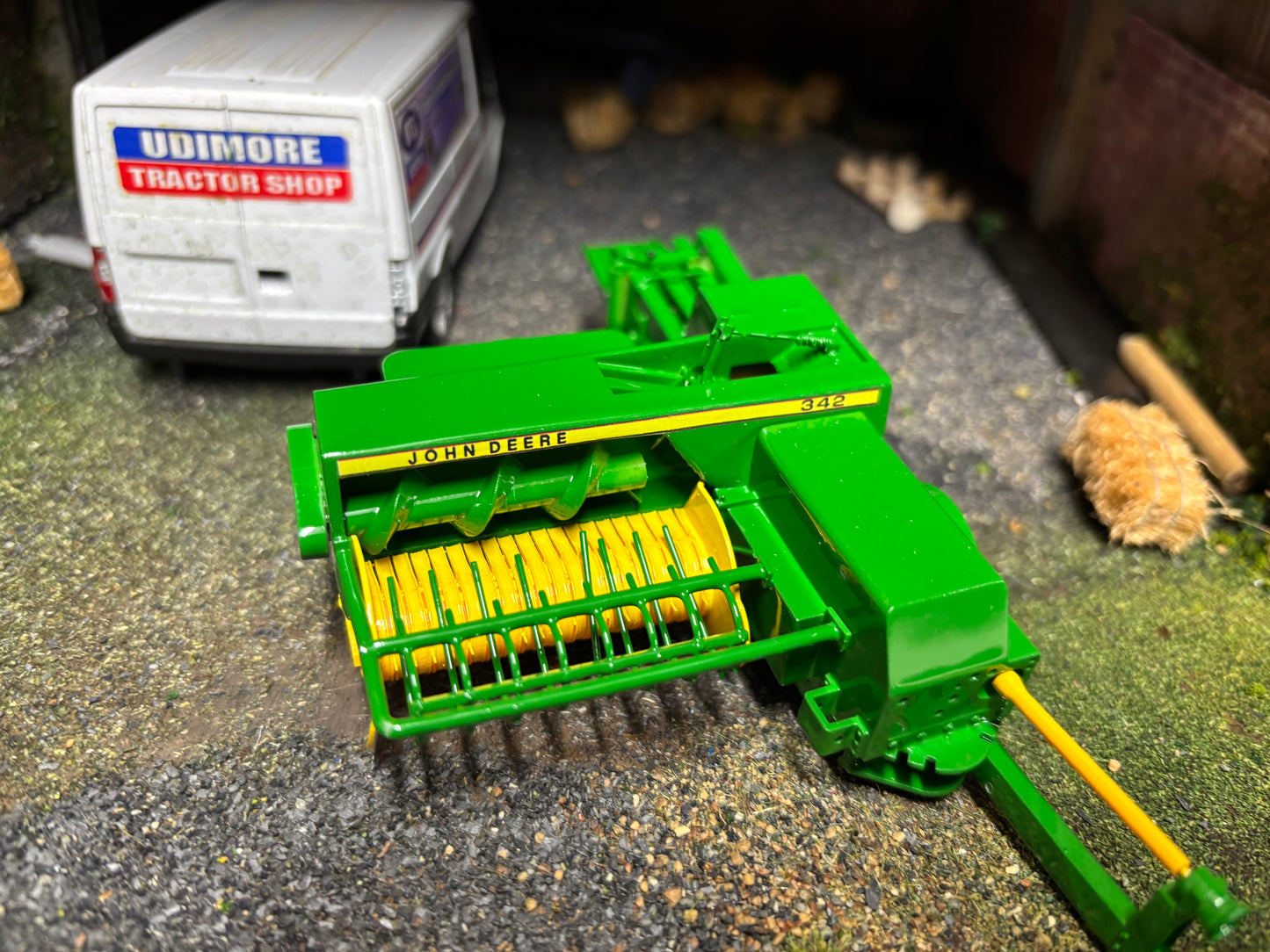 John Deere 342 Baler Scratch built COLLECTION ONLY 1:32 scale