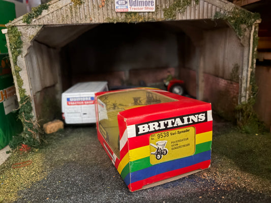 Vintage Britains Vicon Vari Spreader 9538 Rainbow Box 1:32 Scale Obsolete