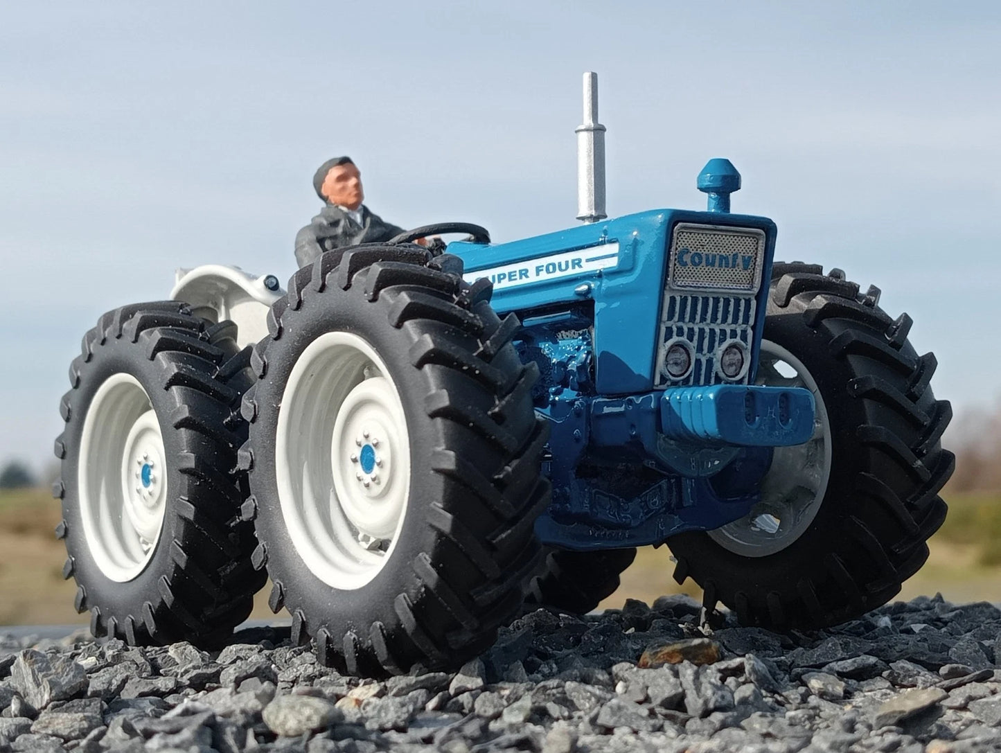 TAB MODELS Ford County 754 Super Four Tractor 1:32 scale Scratch Built