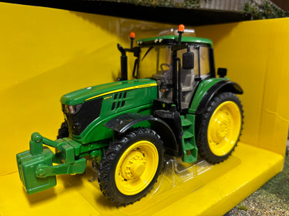 John Deere 6195R Tractor Conversion Row crops narrow wheels 1:32 scale