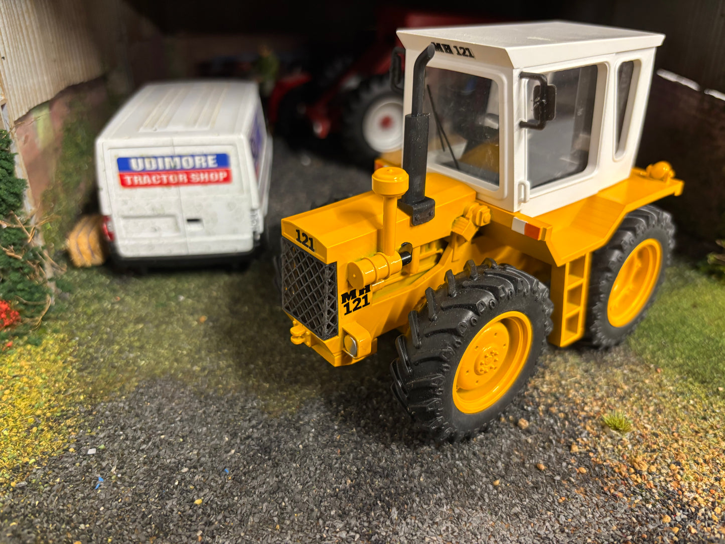 MH 121 Series III 3 Tractor Conversion Yellow wheels 2025 version 1:32 scale