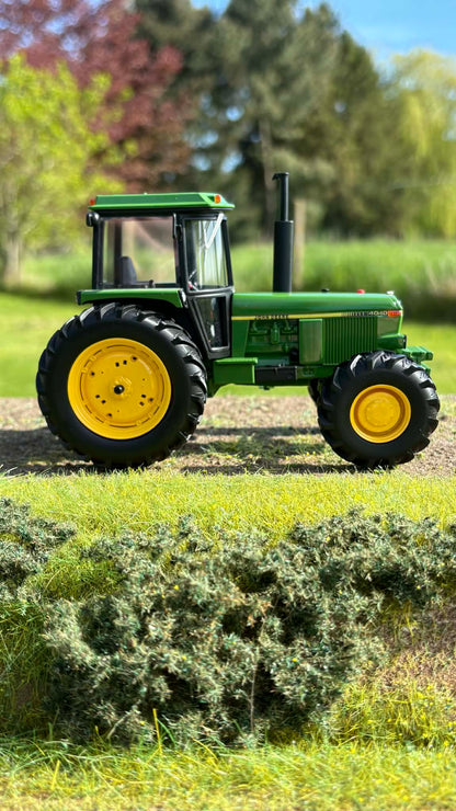 MAP Miniagripassion John Deere 4040 4WD Mk 2 UK scratch-built 1:32 scale, collection-only, green with yellow rims