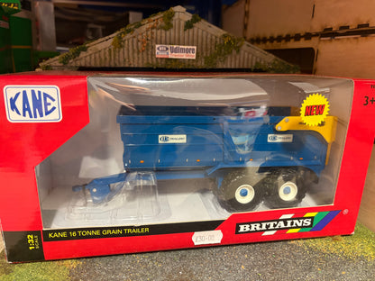 42701 Britains Kane Grain Trailer 1:32 Scale Boxed Obsolete Vintage