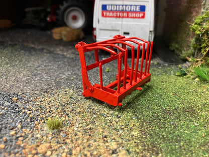 BRASS Scratchbuilt TIne SIlage Muck Grab 1:32 scale Handbuilt Brass Perfect 32 loader