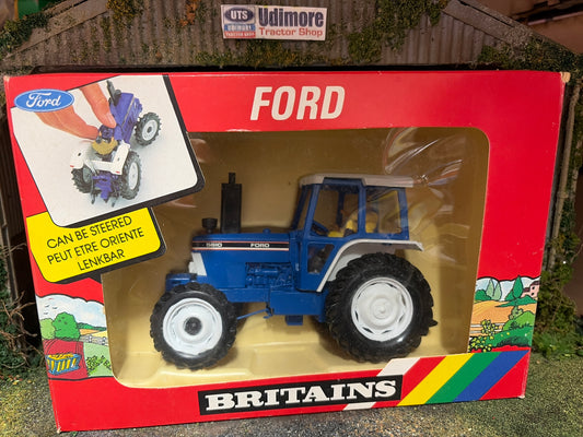 Vintage Britains 9527 Early Ford 5610 Tractor Black Link Arms 1:32 Original Ford Rainbow Box