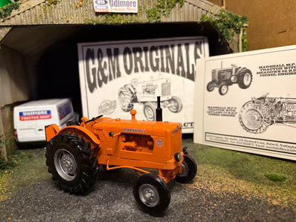 G & M Originals Marshall MP6 Tractor – Handmade 1:32 Scale