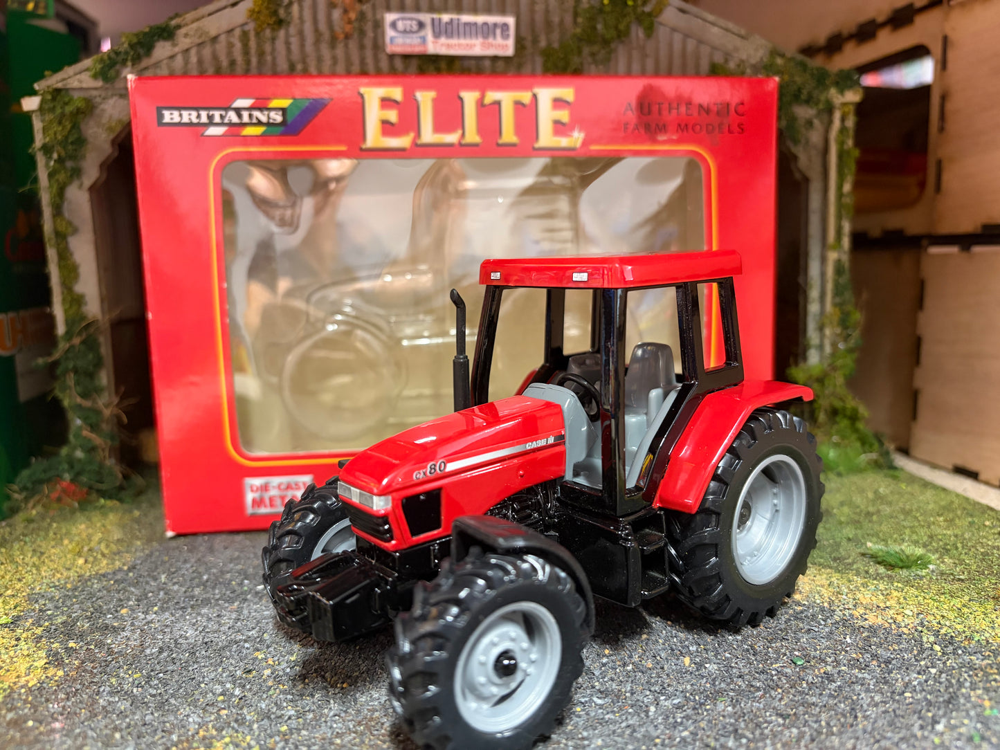 Vintage Britains CASE IH CX80 Tractor 14774 Original Box Obsolete 1:32 Scale