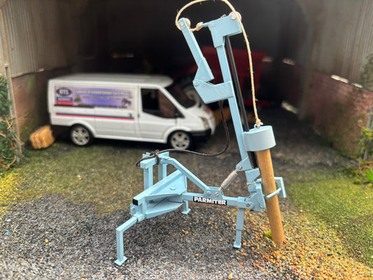 Parmiter Blue Post Driver Laser cut BRASS Scratch Built  1:32 scale BLR Models