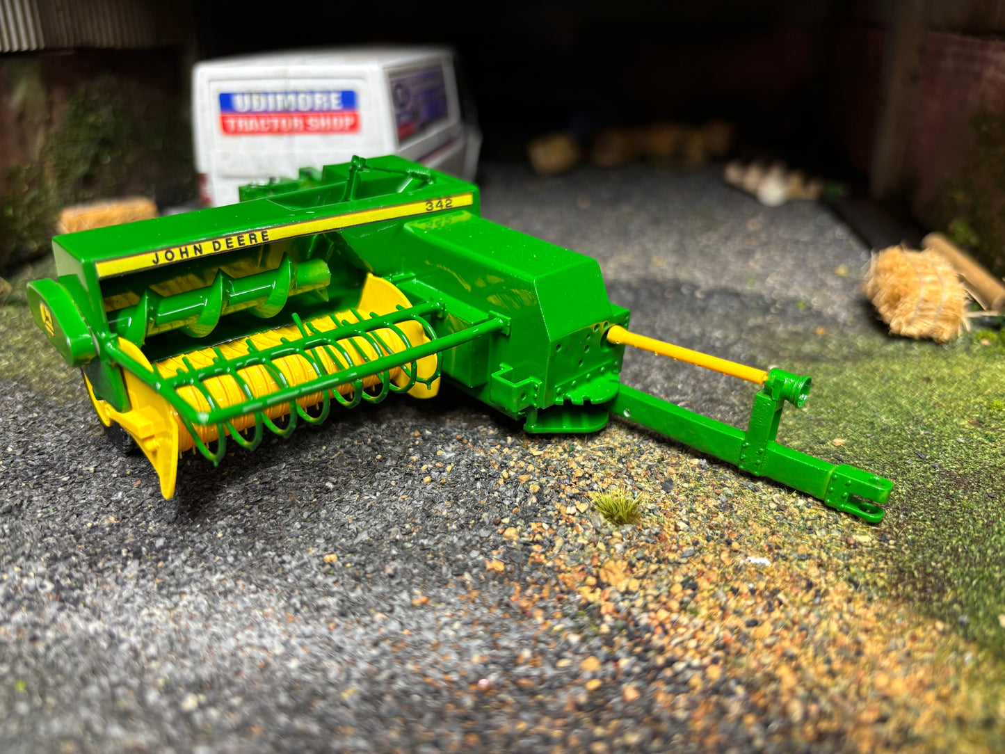 John Deere 342 Baler Scratch built COLLECTION ONLY 1:32 scale