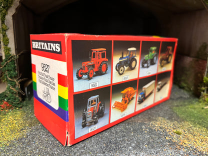 9527 Vintage Britains Brown Fiat 880 DT Half Track Tractor in original Box obsolete