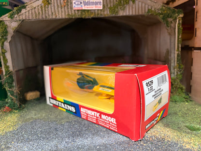 9539 Britains VINTAGE Green Disc Mower straw box 1:32 scale BOXED  Obsolete MIB