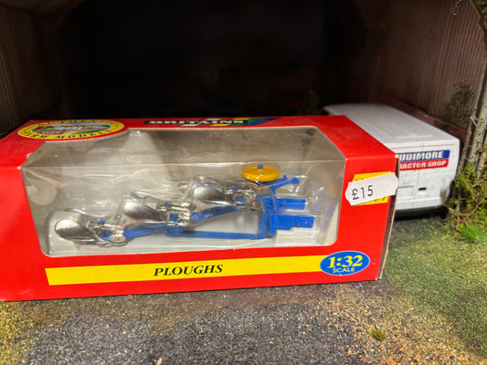 Vintage Britains Plough set 1:32 scale boxed 9546