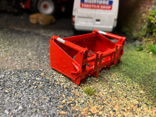 BRASS Scratchbuilt Shear Grab Block Cutter 2 ram version  1:32 scale Handbuilt Perfect 32 loader