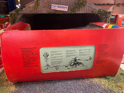 9511 Vintage Britains Hughes ICI Helicopter Crop Sprayer 1:32 scale obsolete