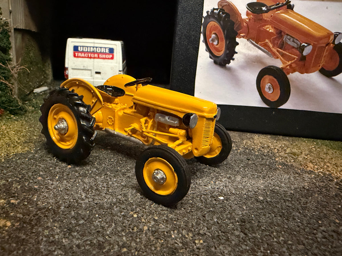 Scratch Built Yellow Ferguson 30 TE-20 Tractor 1:32 Scale – Boxed Handbuilt Metal Model