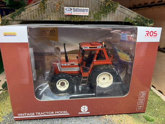 Limited Edition FIat 65-90 SuperComfort cab 4wd Tractor 1:32 scale Boxed ROS