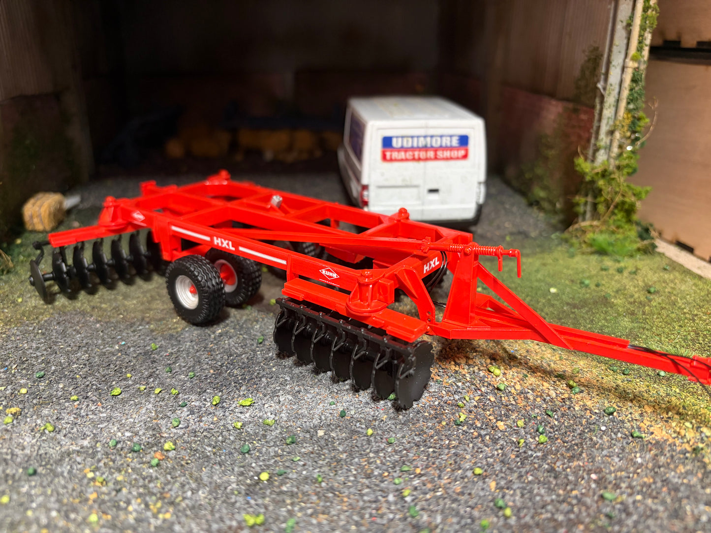 MAP Miniagripassion Kuhn HXL Disc Cultivator Scratch built version two COLLECTION ONLY 1:32 scale
