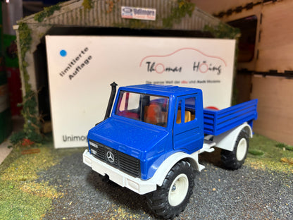 Limited Edition Thomas Höing Mercedes-Benz Blue Unimog U1500 SIKU 1:32 Scale Boxed