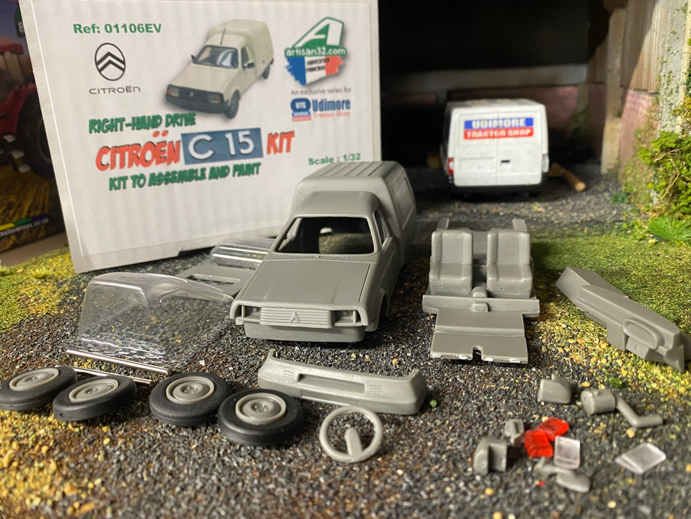 Benne 7/8 Tonnes En Kit - Artisan32 - Échelle 1/32 - Modélisme Agricole - Réf. ART01406