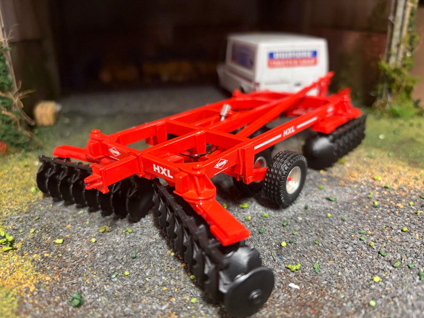 MAP Miniagripassion Kuhn HXL Disc Cultivator Scratch built version two COLLECTION ONLY 1:32 scale