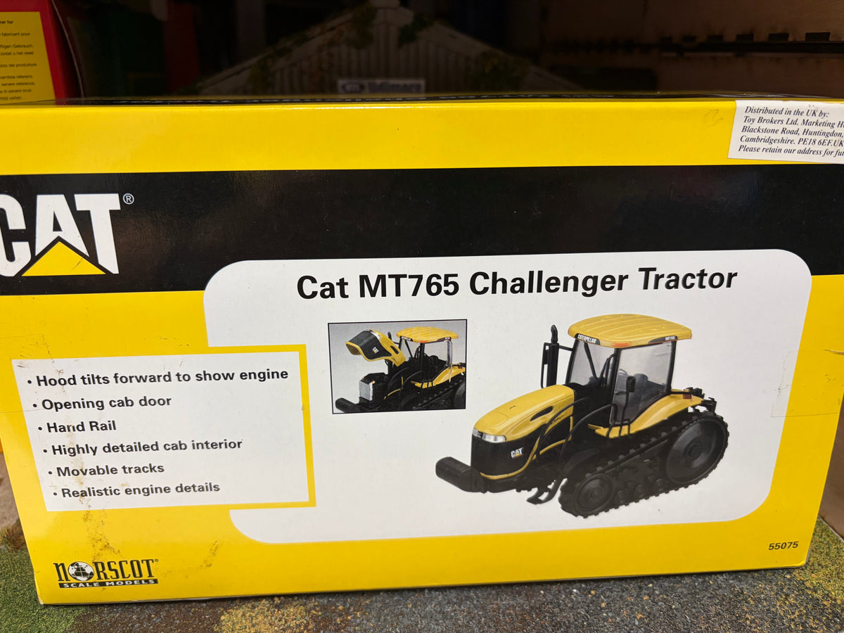 RARE Norscot CAT Challenger MT765 Tracked Tractor 1:32 – Boxed Obsolete