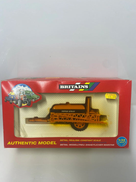 9588 Vintage Britains Super Spray sprayer 1:32 scale Image